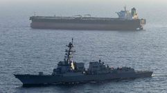 El petrolero M/T Stream, interceptado por un buque militar estadounidense cuando se dirig�a a un puerto iran�