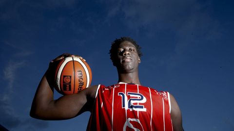 Abdou Thiam a su llegada al Leyma en el 2018