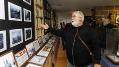Fernando Patricio Cortizo, durante una visita al museo
