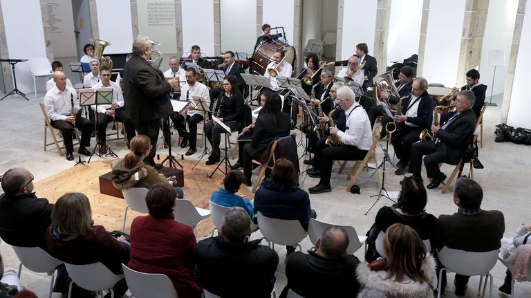 Concierto del 2017 de la banda de la Escola Municipal de M&uacute;sica