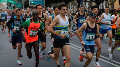 Varios corredores, durante una de las anteriores ediciones de la C21.