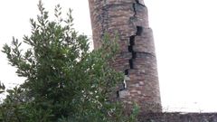 Las grietas han aparecido en las �ltimas semanas, pero la estrcutura ya estaba ladeada