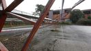 La antigua prgola para vehculos de la finca se derribar y el edificio de oficinas podra albergar la sede de la Polica Local de Pontevedra