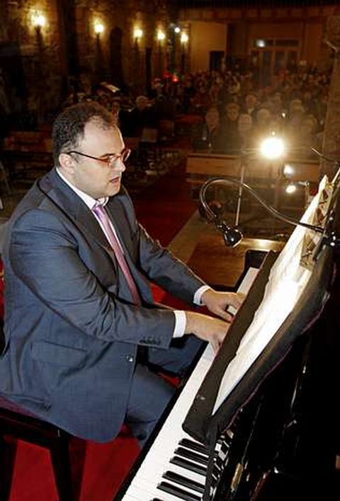 Josep Ramos actu� en la iglesia de San Clodio.