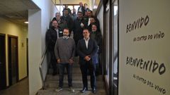 Foto de grupo tras el pleno de constituci�n de Ribeira Sacra
