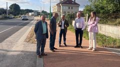 Luis Menor visit� el tramo objeto del proyecto de mejora