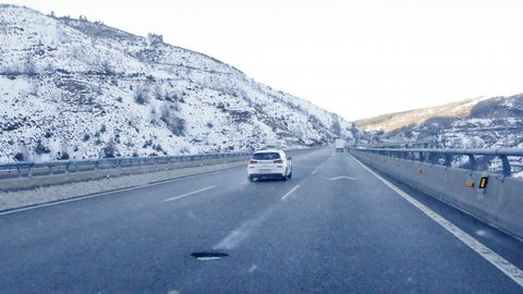 Bache entre Trabadelo y Pedrafita direccin A Corua