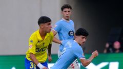 Andr�s Anta��n y Hugo Burcio, en el C�diz-Celta Fortuna