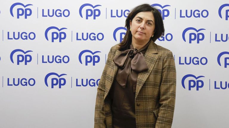 Elena Candia, en una foto sacada este viernes en Lugo