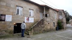 Fachada del pazo de Torrado.