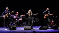 La cantante y escritora estadounidense Patti Smith ofrece este martes un concierto en Gij�n justo 50 a�os despu�s de su primera actuaci�n en Espa�a