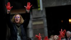Protestas en Asturias por la sentencia de la Manada