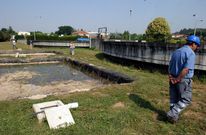 La nueva depuradora de Silvouta se preve�a frente a la actual antes de plantearse la opci�n de O Souto. 