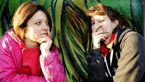 Roberta Venanzi y Paula Fraile.