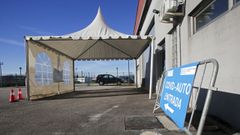 El Sergas habilit� en Pontevedra un tercer punto covid auto en Pr�ncipe Felipe, que se suma al punto sin cita del Provicial
