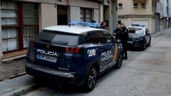 Imagen de archivo de agentes de la Polic�a Nacional en la calle Washington
