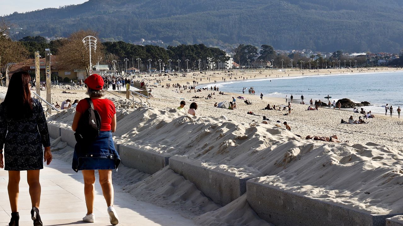 Vigo despide su invierno más lluvioso de los últimos 25 años