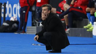 Rub�n Alb�s, durante un D�por-Sporting de Gij�n disputado en Abanca Riazor.