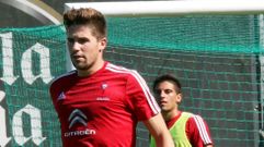 Expectaci�n en A Madroa por el entrenamiento del Celta