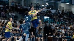 El Cangas le plant� cara a uno de los colosos de la liga pero se qued� sin premio.