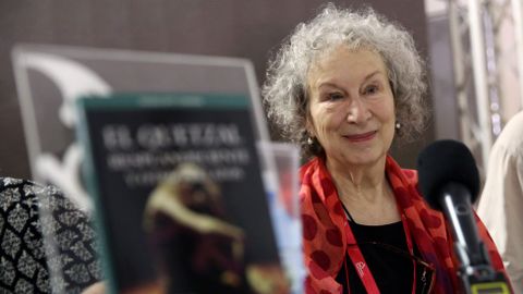 La escritora canadiense Margaret Atwood