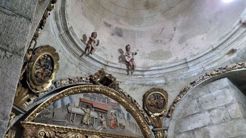 Iglesia del santuario de As Ermitas en O Bolo.