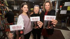 PRESENTACION DEL LIBRO  OCHO SEÑALES, CUESTION DE VIDA O MUERTE  DE PATRICIA CALVEIRO Y NOELIA MIGUEZ EN LA LIBRERIA NOBEL