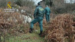 La Guardia Civil investiga los incendios forestales en Asturias. ARCHIVO