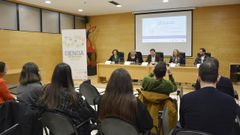 La presentaci�n tuvo lugar en el Edificio de Hierro del campus de Ourense