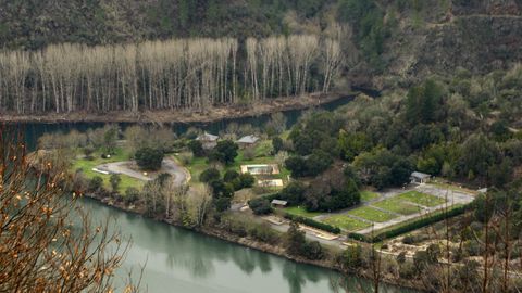Complejo turístico de Augas Mestas, en Quiroga