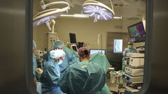 Intervención quirúrgica en el hospital provincial a principios de octubre