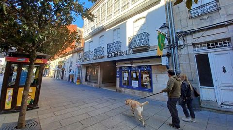 La casa del Cardenal, con balconadas y corredor, en la que se ubican las galer�as