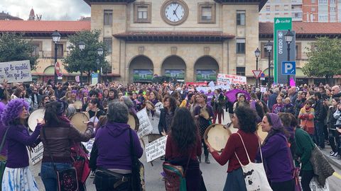 Manifestaci�n del 8M en Oviedo