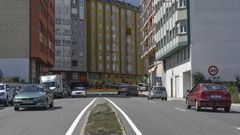 Vista de la zona de Garabolos, donde un hombre intentaba llevarse un banco p�blico