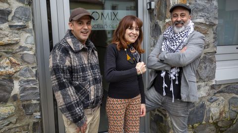 Alberte Bello, Isabel Risco y Fran Rei son los encargados de esta obra