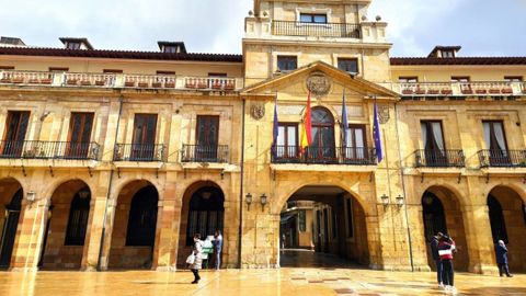 Edificio del ayuntamiento de Oviedo