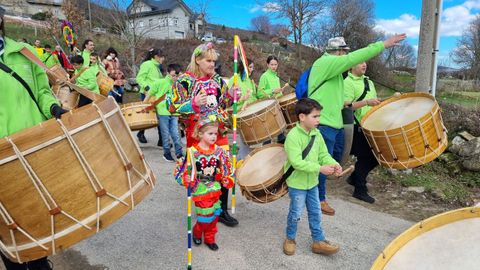 As foi o desfile de boteiros e fulins en Vilario de Conso