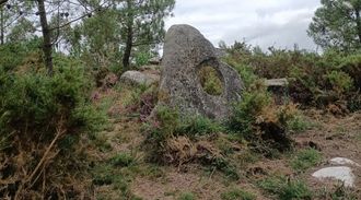 Imagen de archivo de Pedra Furada, en Monte Faro, Vimianzo.