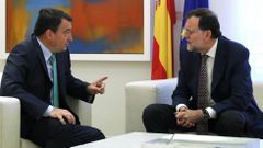 Reuni�n de Rajoy con Aitor Esteban