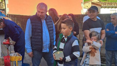 Un tataranieto de Hilario Eusebio �lvarez en el homenaje en Cabrales