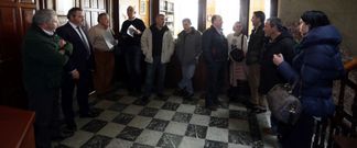 Cargos del PP se reunieron ayer con dirigentes de la pesca. 