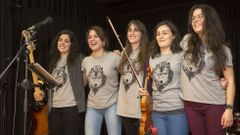 A banda da Loba es uno de los grupos que toca esta noche en Viana do Bolo