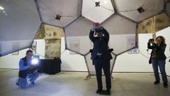 La experiencia virtual es fundamental en la exposici�n del Thyssen que acoge el museo naval ferrolano