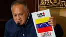 Diosdado Cabello, presidente de la oficialista Asamblea Nacional Constituyente y uno de los hombres fuertes del chavismo