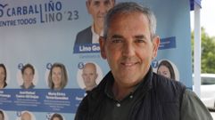 Lino Gonzlez fue el candidato a la alcalda de O Carballio por el PP en mayo.