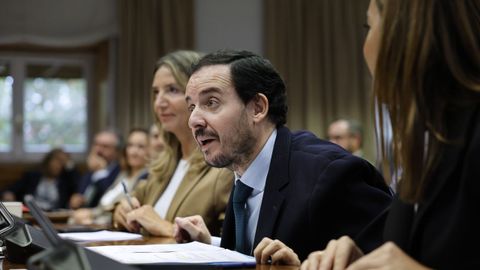 El senador popular y uno de los portavoces de la comisin de investigacin del caso Koldo, Alejo Joaqun Miranda de Larra