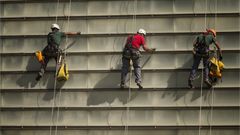 Reparaci�n fachada de edificio