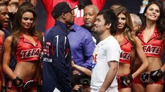 Todo preparado en Las Vegas para el Mayweather vs Pacquiao