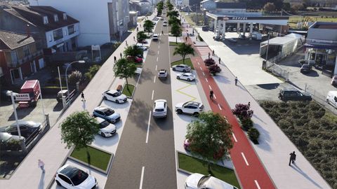 Se instalar un carril bici y se ordenarn los aparcamientos