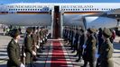 El canciller alem�n, Olaf Scholz, a su llegada a Kiev (Ucrania)